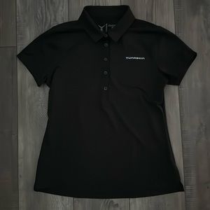 Tunaskin women’s performance polo shirt size small NWOT